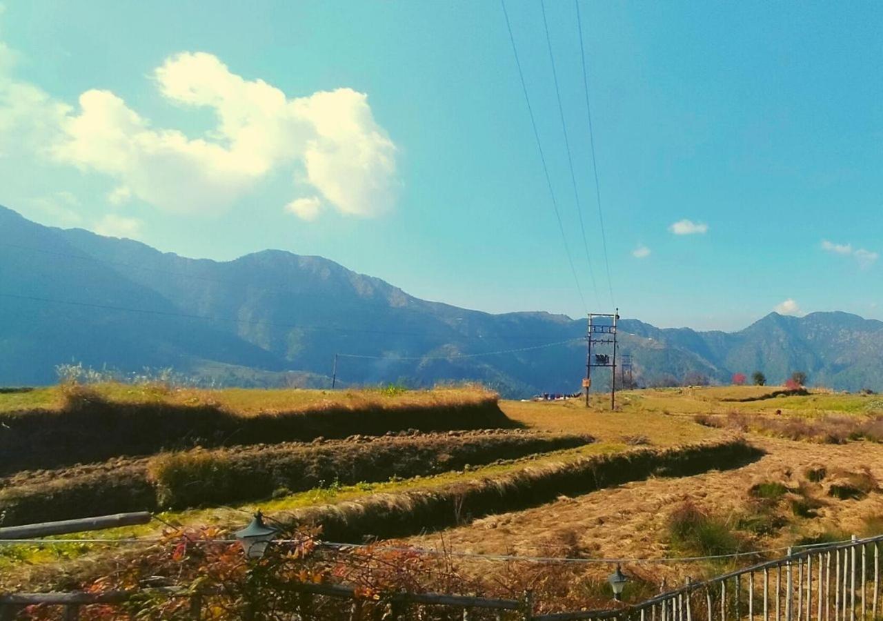 Bamboo Junction Resort - Kanatal, Valley & Mountain View Dhanaulti Exteriör bild